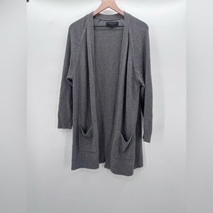 rag & bone Open Front Cardigan Size Small In Charcoal